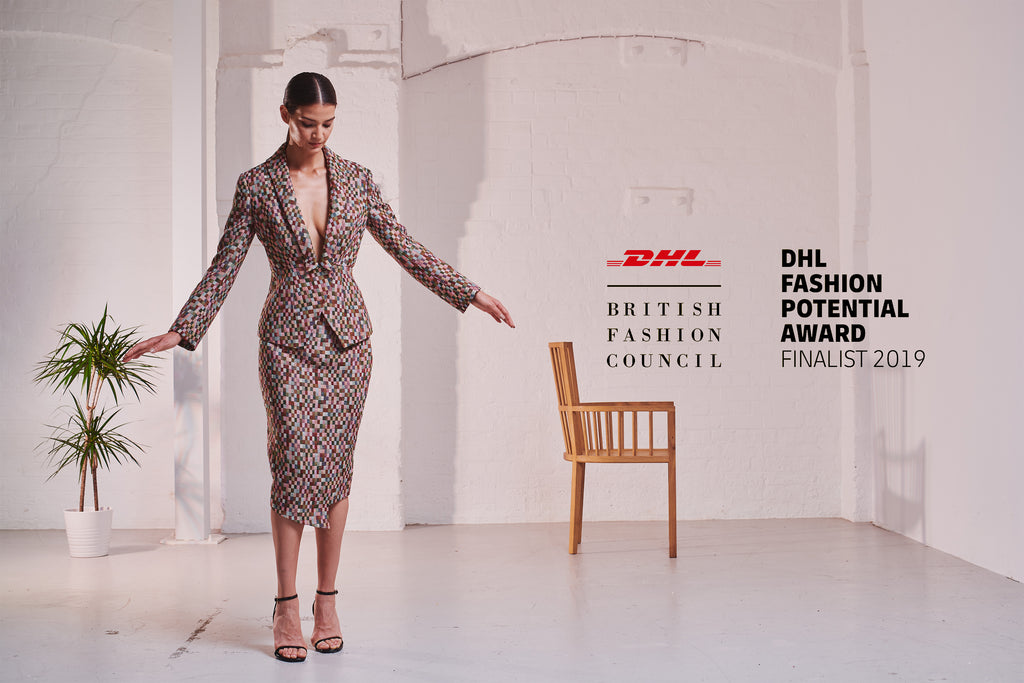 Emile Vidal Carr is a Finalist in the DHL Fashion Potential Award