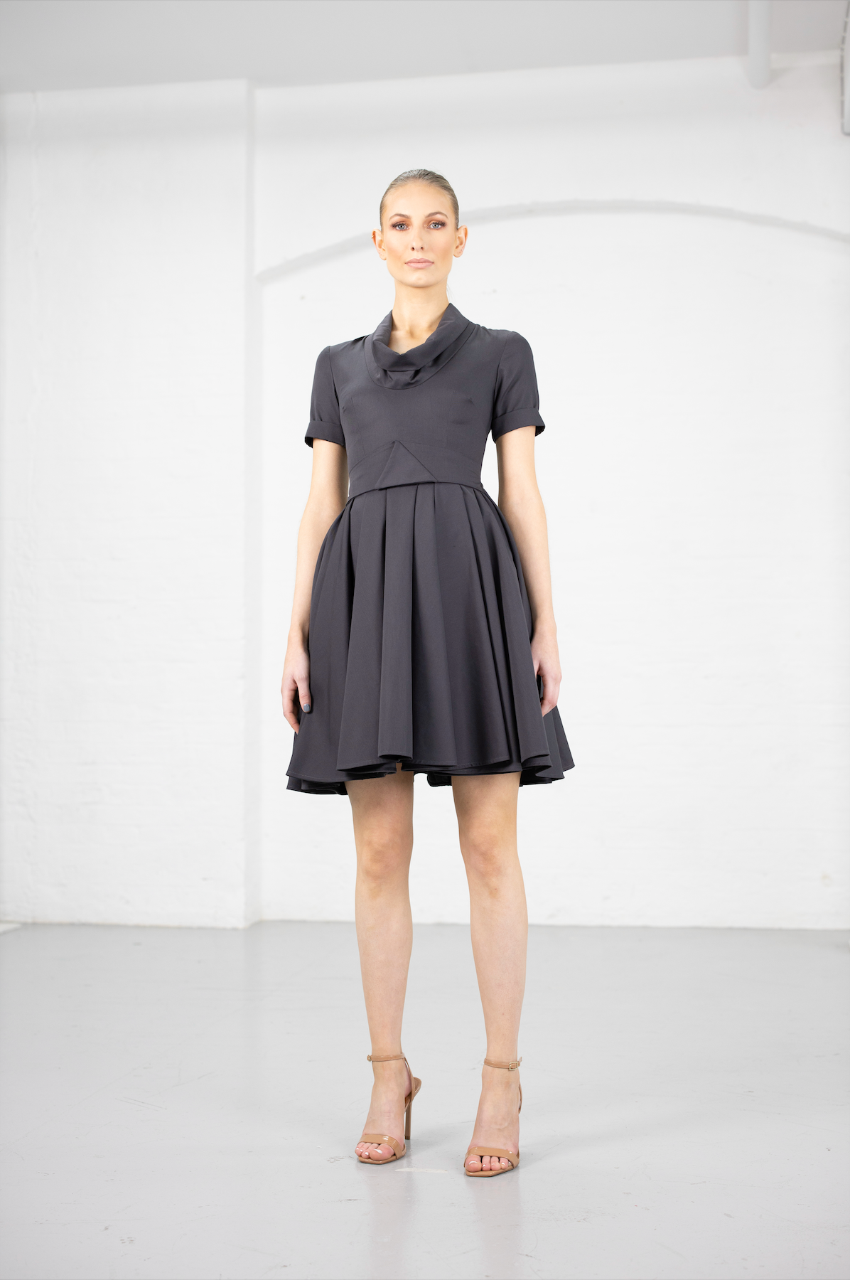 Maya Short Sleeve Movement Dress